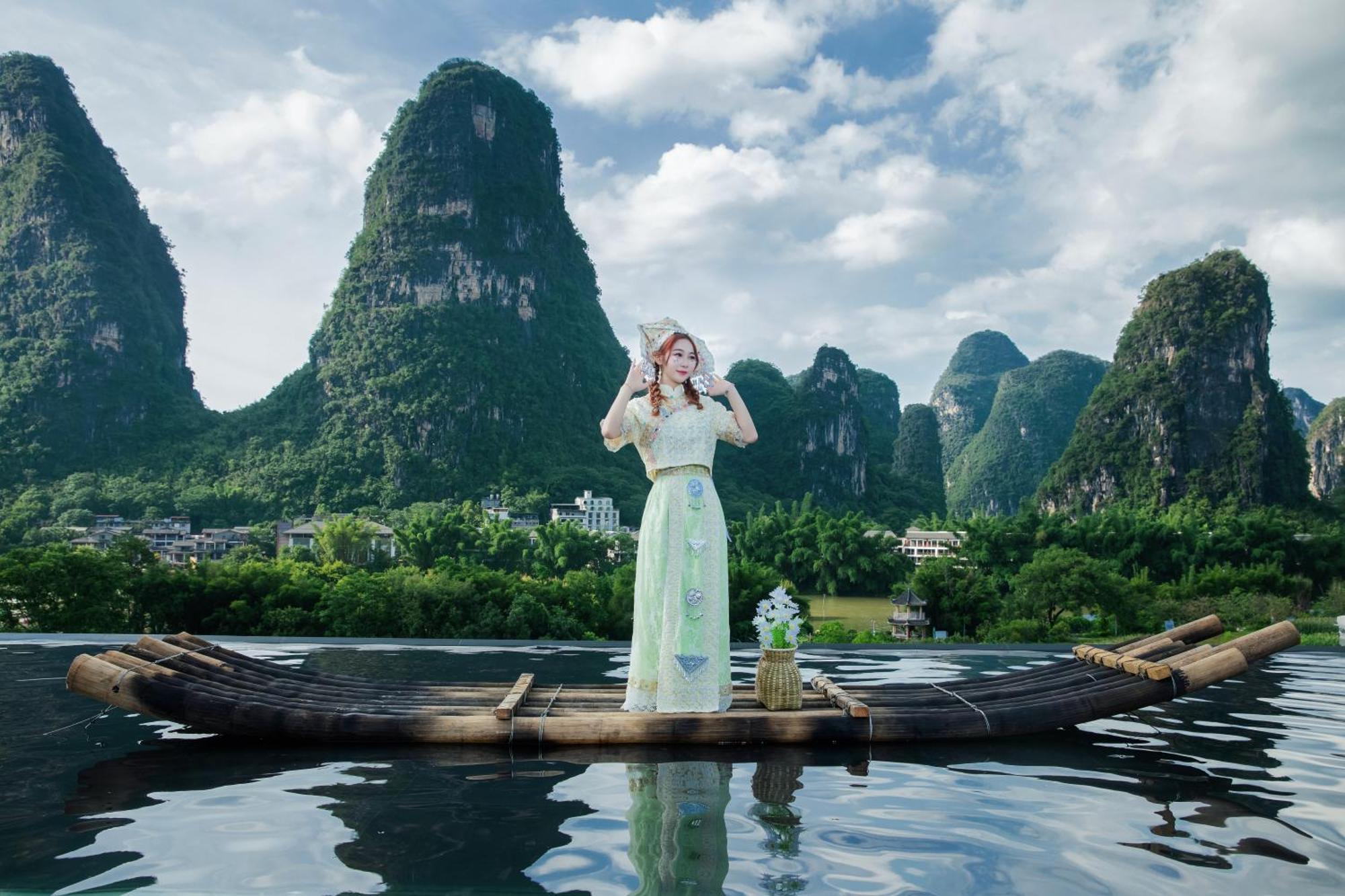 Yangshuo Hidden Dragon Villa Eksteriør billede
